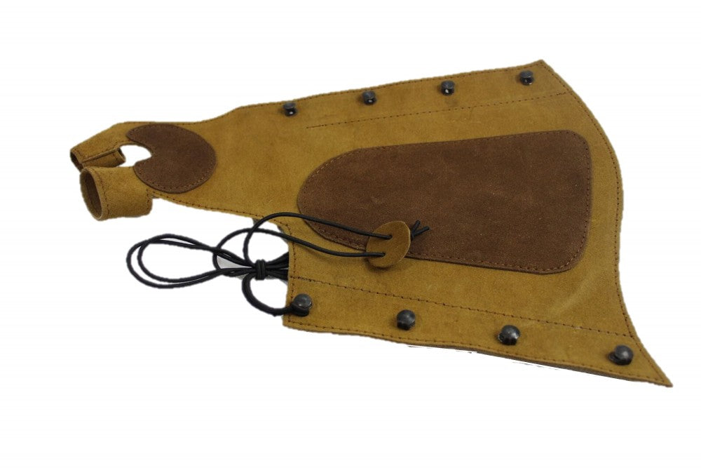 Arm protection and shooting gloves traditional black.bulls archery LH-Schütze